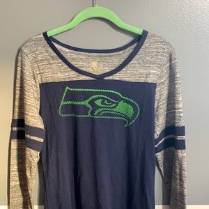 NFL Seahawks Juniors Long sleeve Tee NWT
